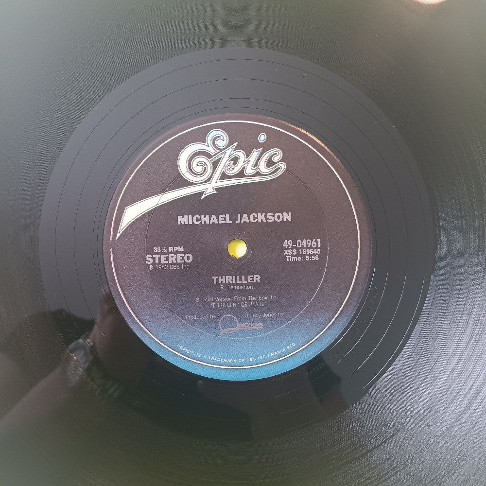Michael Jackson - Thriller 12" Single - 1984 - 49-04961 - Used - EX - Vinyl