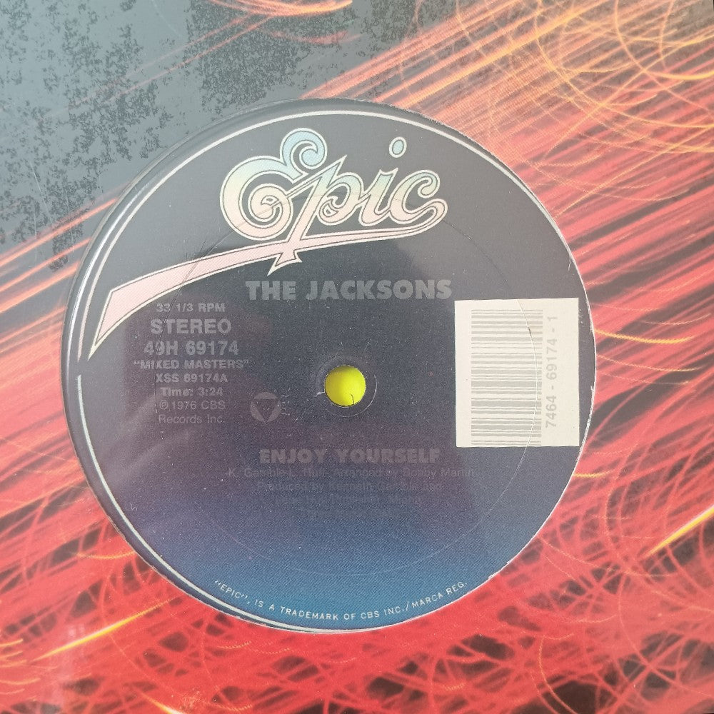 The Jacksons - Enjoy Yourself / Show You The Way To Go 12" - 1989 - 49H 69174 - Used - EX - Vinyl