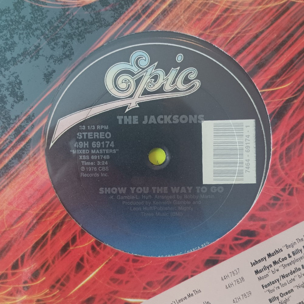 The Jacksons - Enjoy Yourself / Show You The Way To Go 12" - 1989 - 49H 69174 - Used - EX - Vinyl