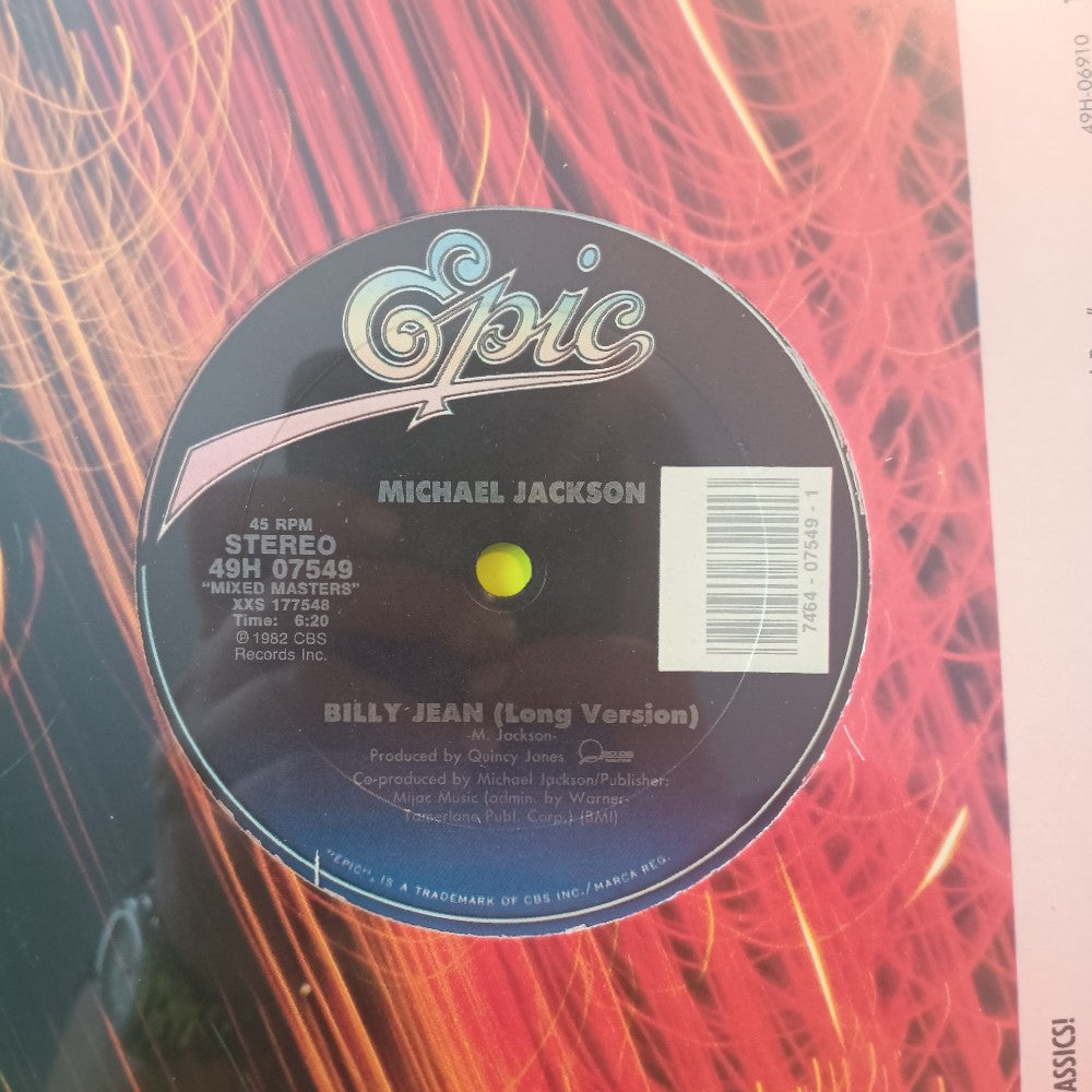 Michael Jackson - You Can't Win (Part 1) / Billie Jean 12" - 1988 - 49H 07549 - New - Sealed - Vinyl