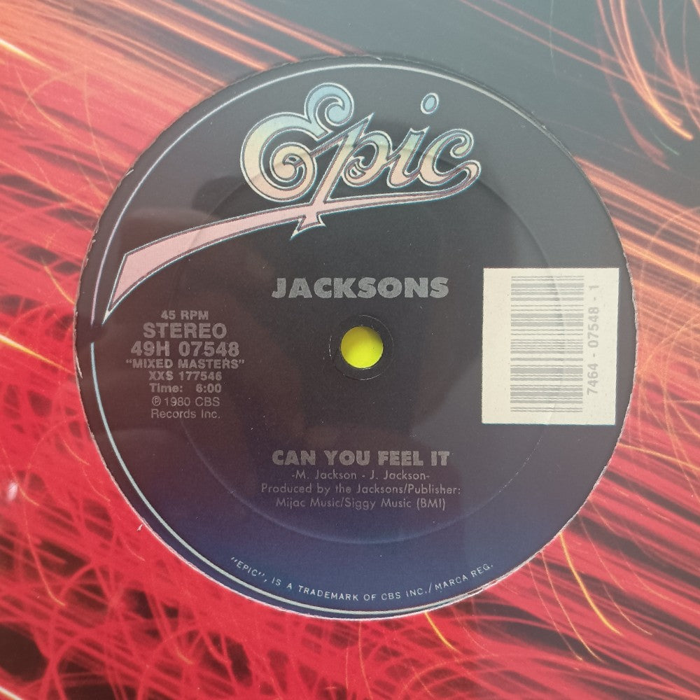 Jacksons - Lovely One / Can You Feel It 12" - 1988 - 49H 07548 - New - Sealed - Vinyl