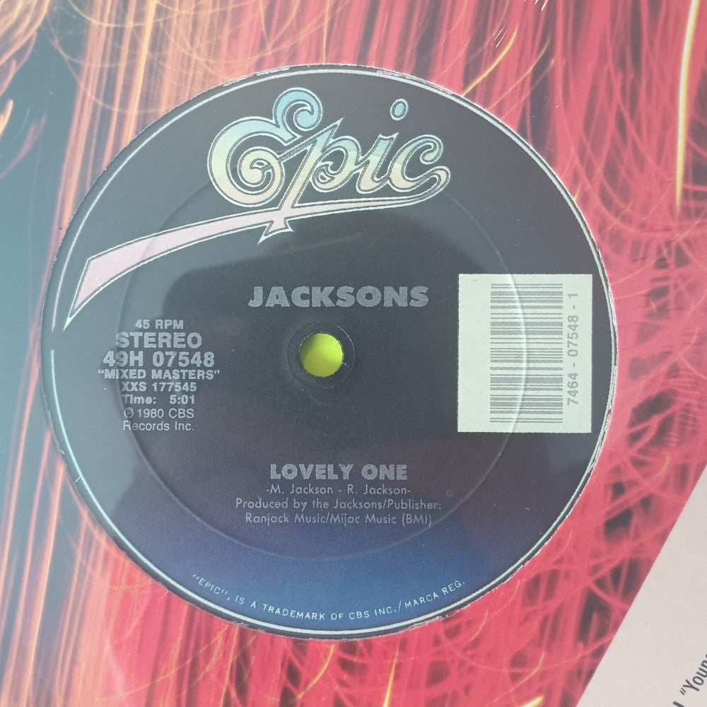 Jacksons - Lovely One / Can You Feel It 12" - 1988 - 49H 07548 - New - Sealed - Vinyl