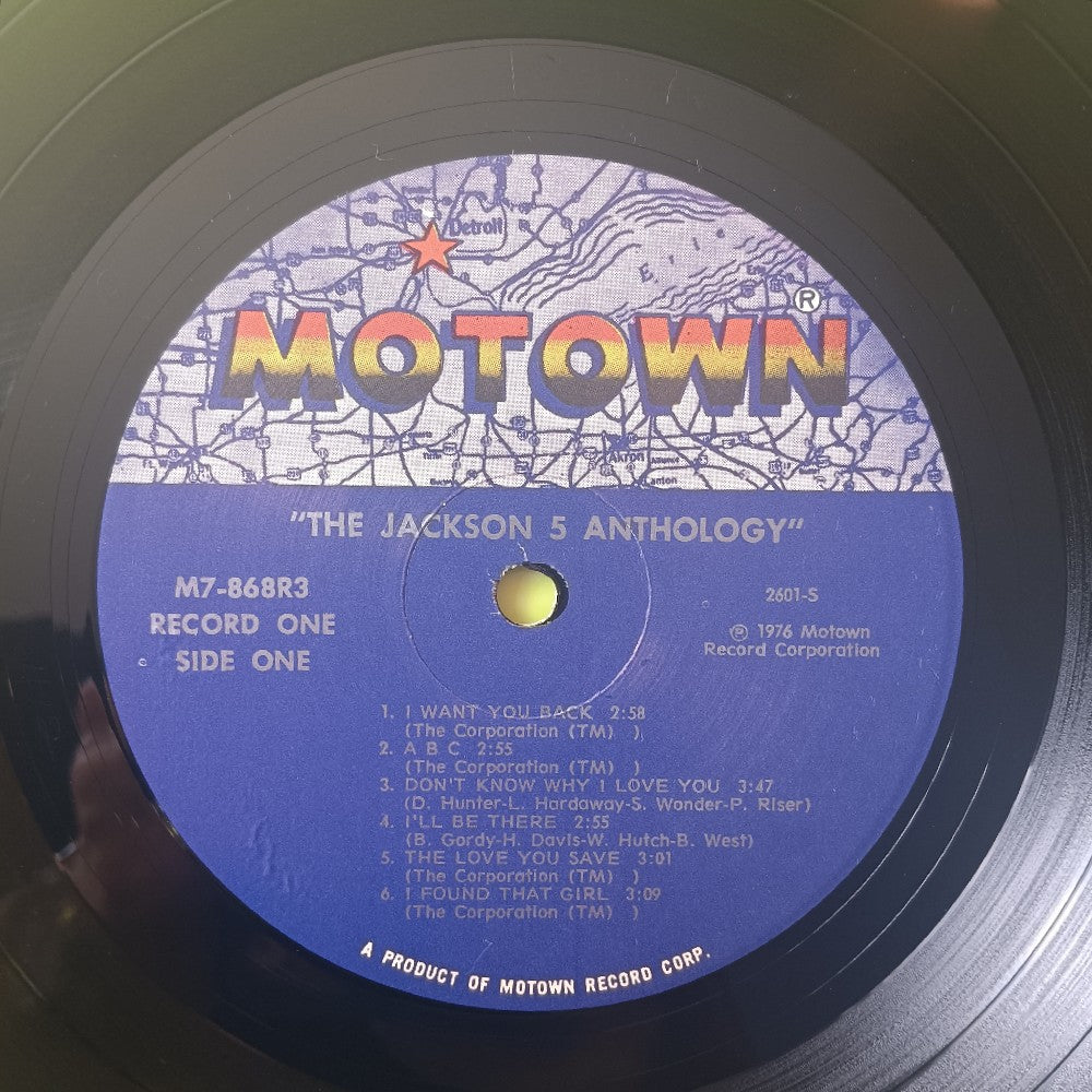 Jackson Five - Anthology 3LP - 1973 - M7-868R3 - Used - EX - Vinyl