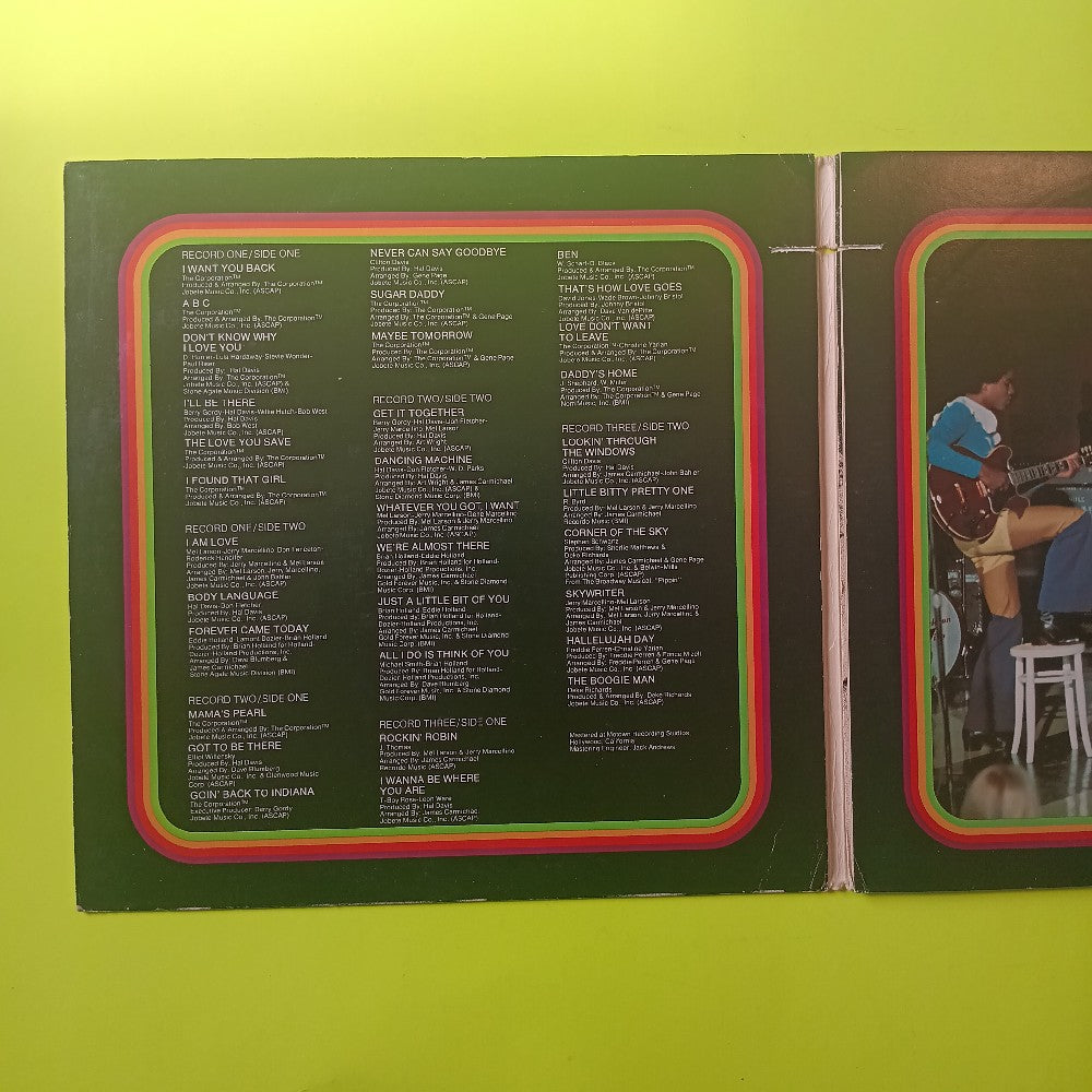 Jackson Five - Anthology 3LP - 1973 - M7-868R3 - Used - EX - Vinyl