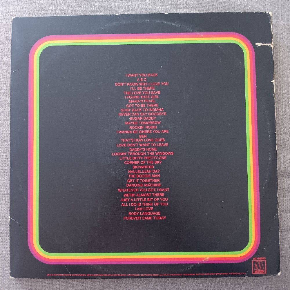 Jackson Five - Anthology 3LP - 1973 - M7-868R3 - Used - EX - Vinyl