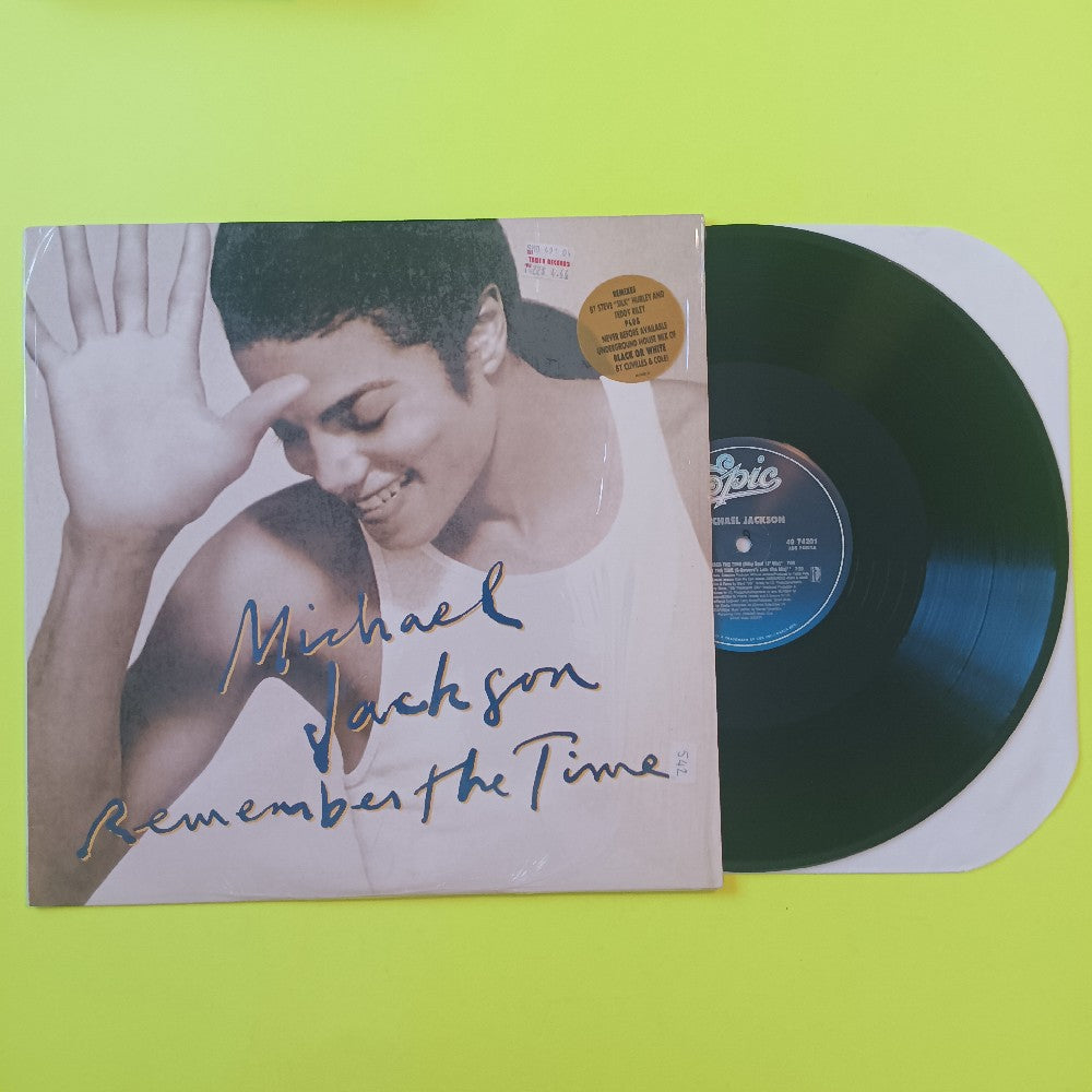 Michael Jackson - Remember The Time 12" SHRINK & HYPE - 1992 - 49 74201 - Used - VG++ - Vinyl