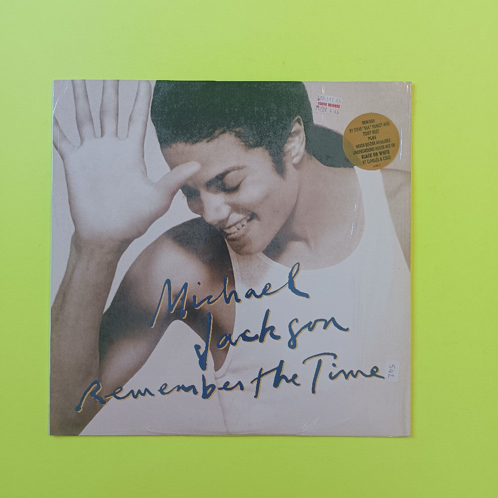 Michael Jackson - Remember The Time 12" SHRINK & HYPE - 1992 - 49 74201 - Used - VG++ - Vinyl