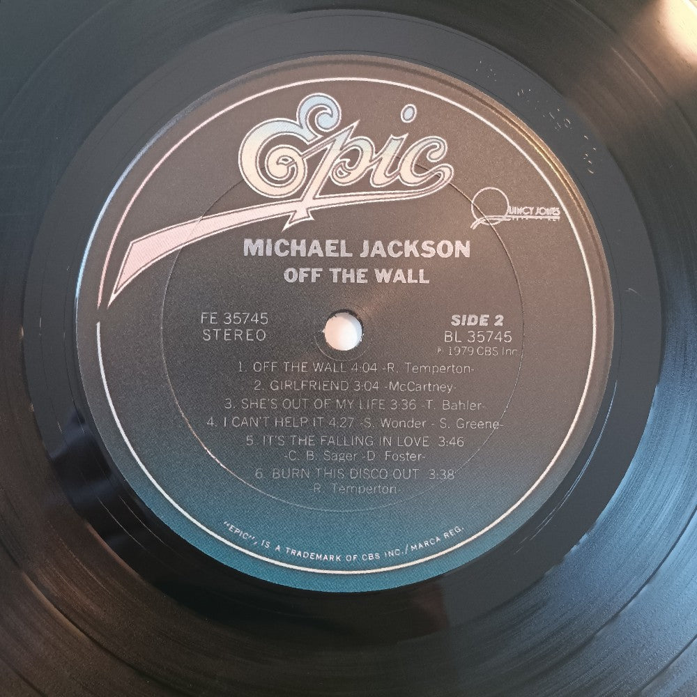 Michael Jackson - Off The Wall OG - 1979 - FE 35745 - Used - VG+ - Vinyl