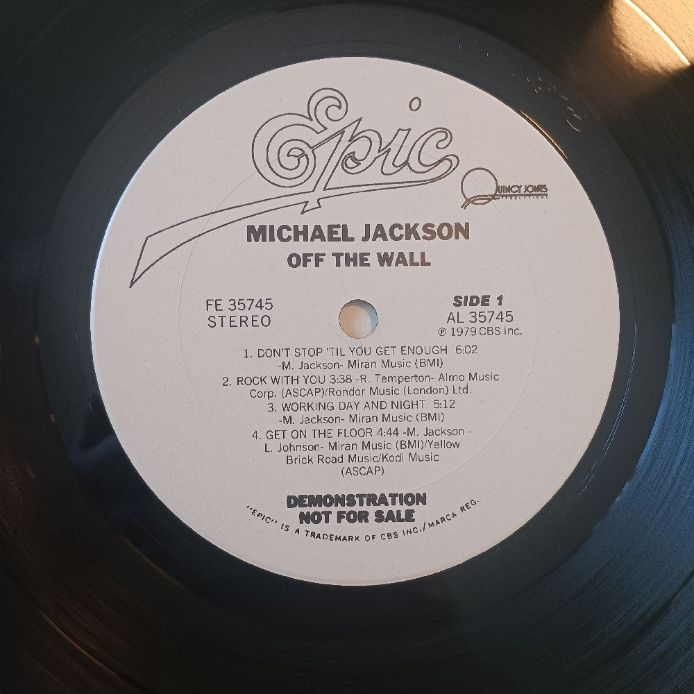 Michael Jackson - Off The Wall OG PROMO - 1979 - FE 35745 - Used - VG+ - Vinyl