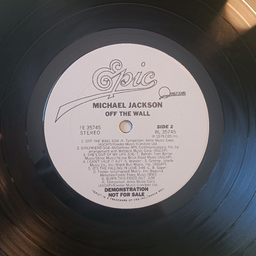 Michael Jackson - Off The Wall OG PROMO - 1979 - FE 35745 - Used - VG+ - Vinyl