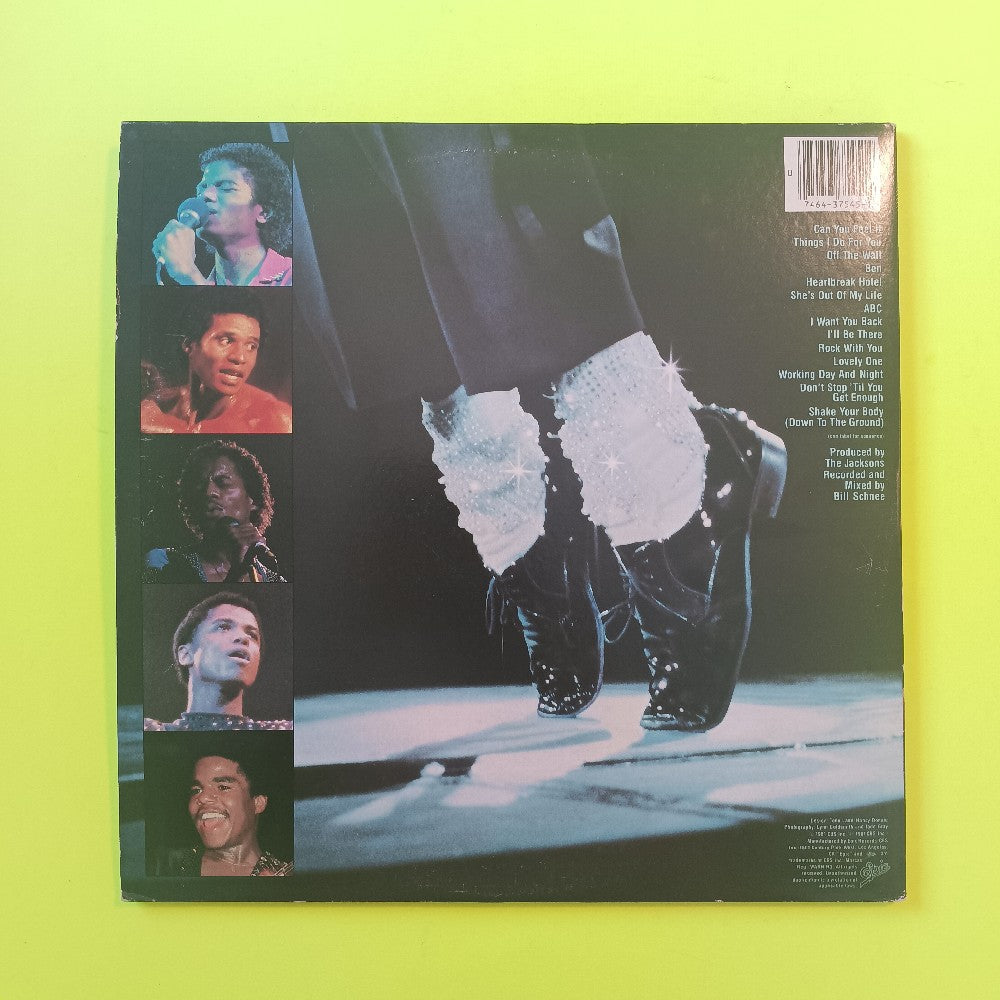 The Jacksons - Live 2LP OG - 1981 - KE2 37545 - Used - VG+ - Vinyl