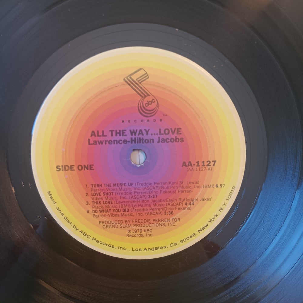Lawrence Hilton Jacobs - All The Way ... Love PROMO - 1979 - AA-1127 - Used - VG++ - Vinyl