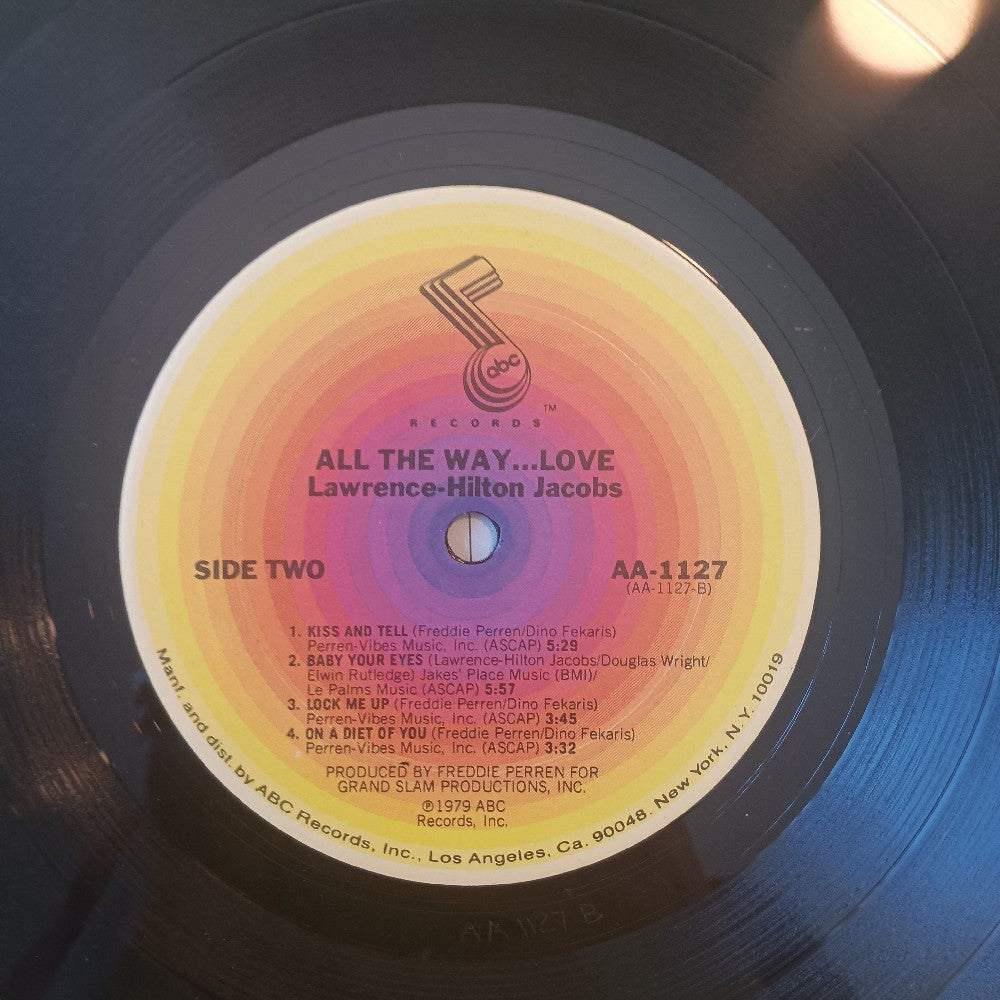 Lawrence Hilton Jacobs - All The Way ... Love PROMO - 1979 - AA-1127 - Used - VG++ - Vinyl
