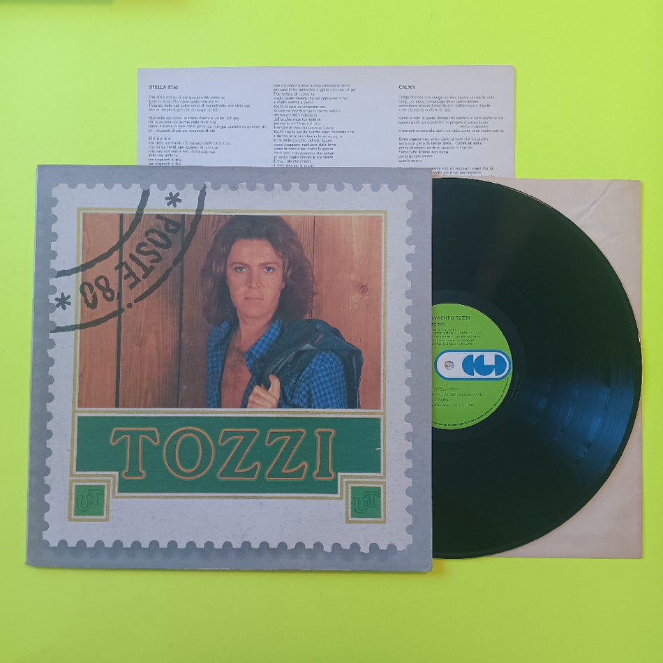 Umberto Tozzi - Tozzi ITALY - 1980 - CGD 20207 - Used - VG+ - Vinyl