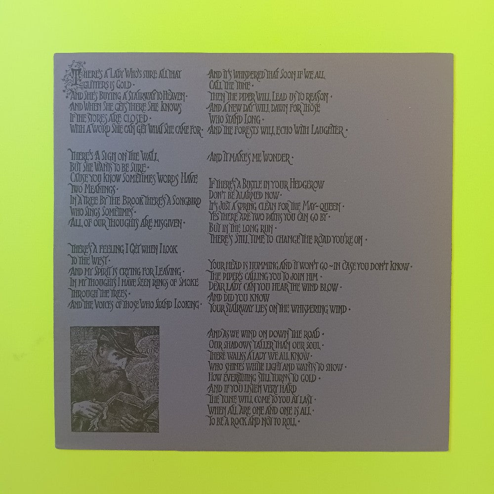 Led Zeppelin - Untitled / IV UK VERSION 5 MISPRINT - 1971 - 2401012 - Used - VG+ - Vinyl
