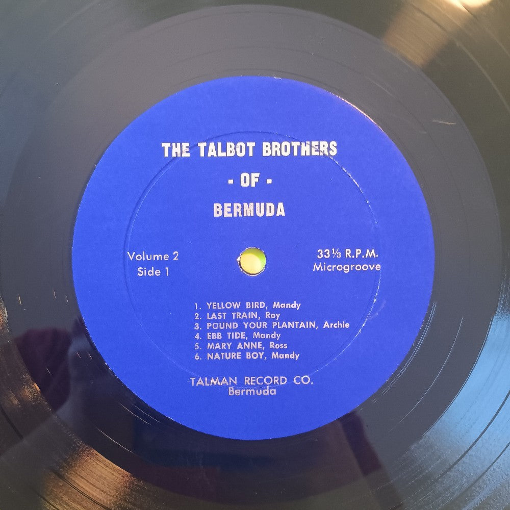 The Talbot Brothers  - Of Bermuda Vol. 2 SIGNED - Used - VG+ - Vinyl