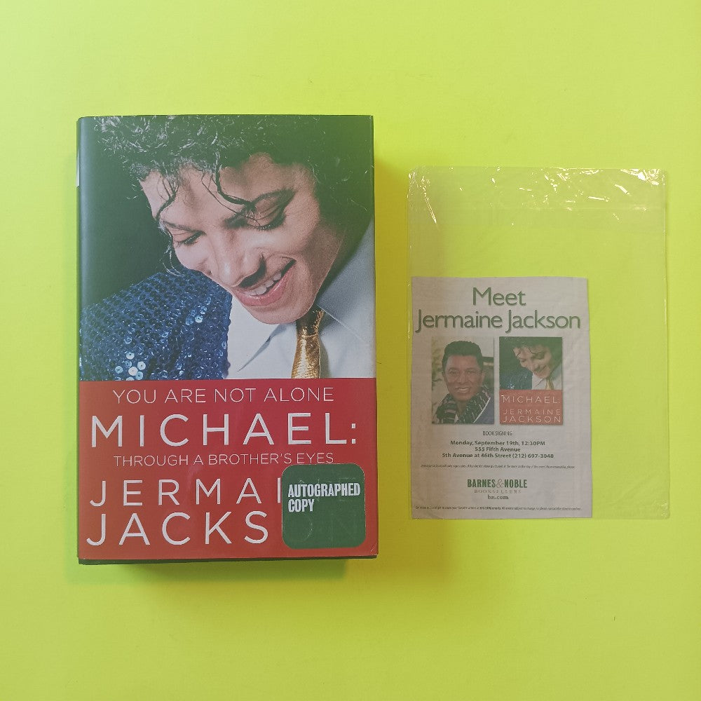 You Are Not Alone Michael SIGNED - Jermaine Jackson - 2011 - New - Books