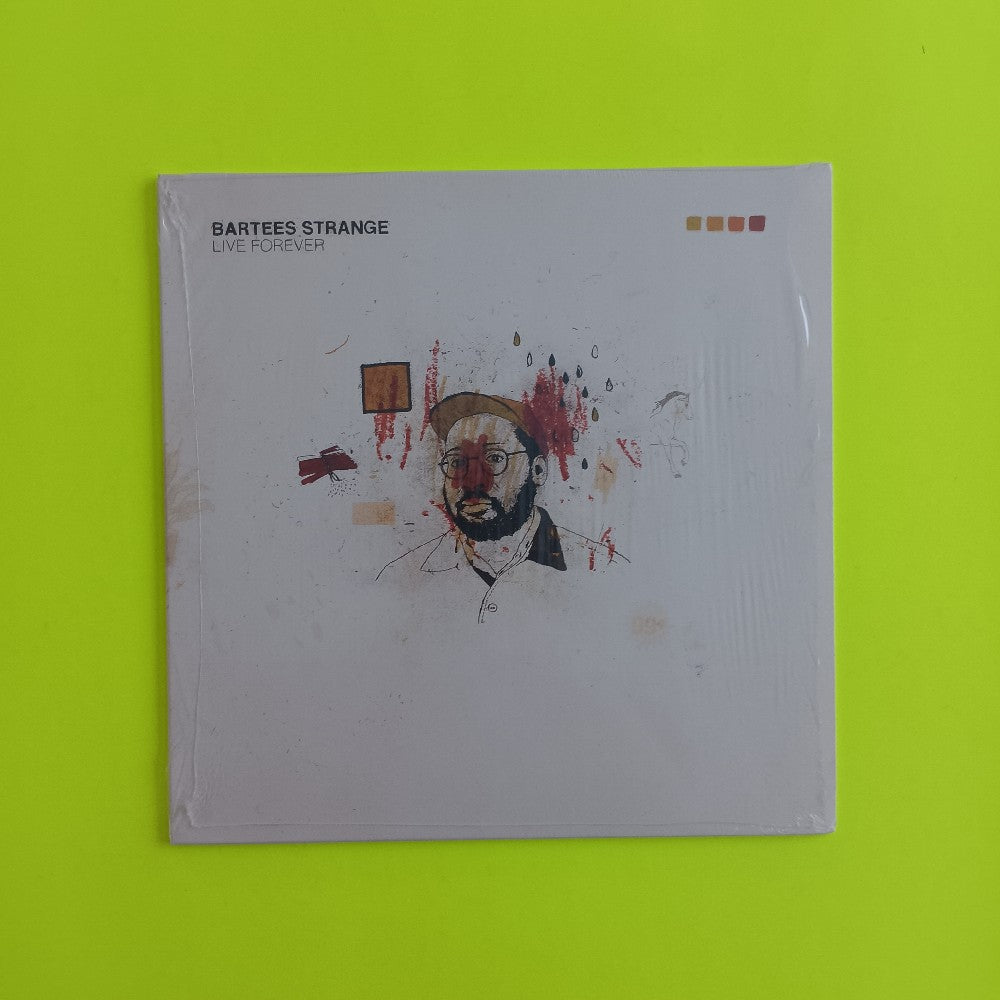 Bartees Strange - Live Forever RED W. BONE & ORANGE SPLATTER - 2020 - MM015 - Used - EX - Vinyl