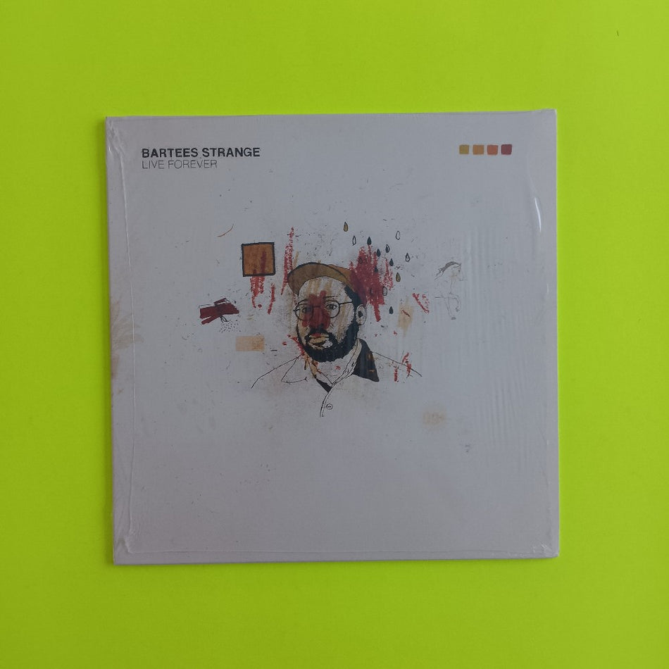 Bartees Strange - Live Forever RED W. BONE & ORANGE SPLATTER - 2020 - MM015 - Used - EX - Vinyl
