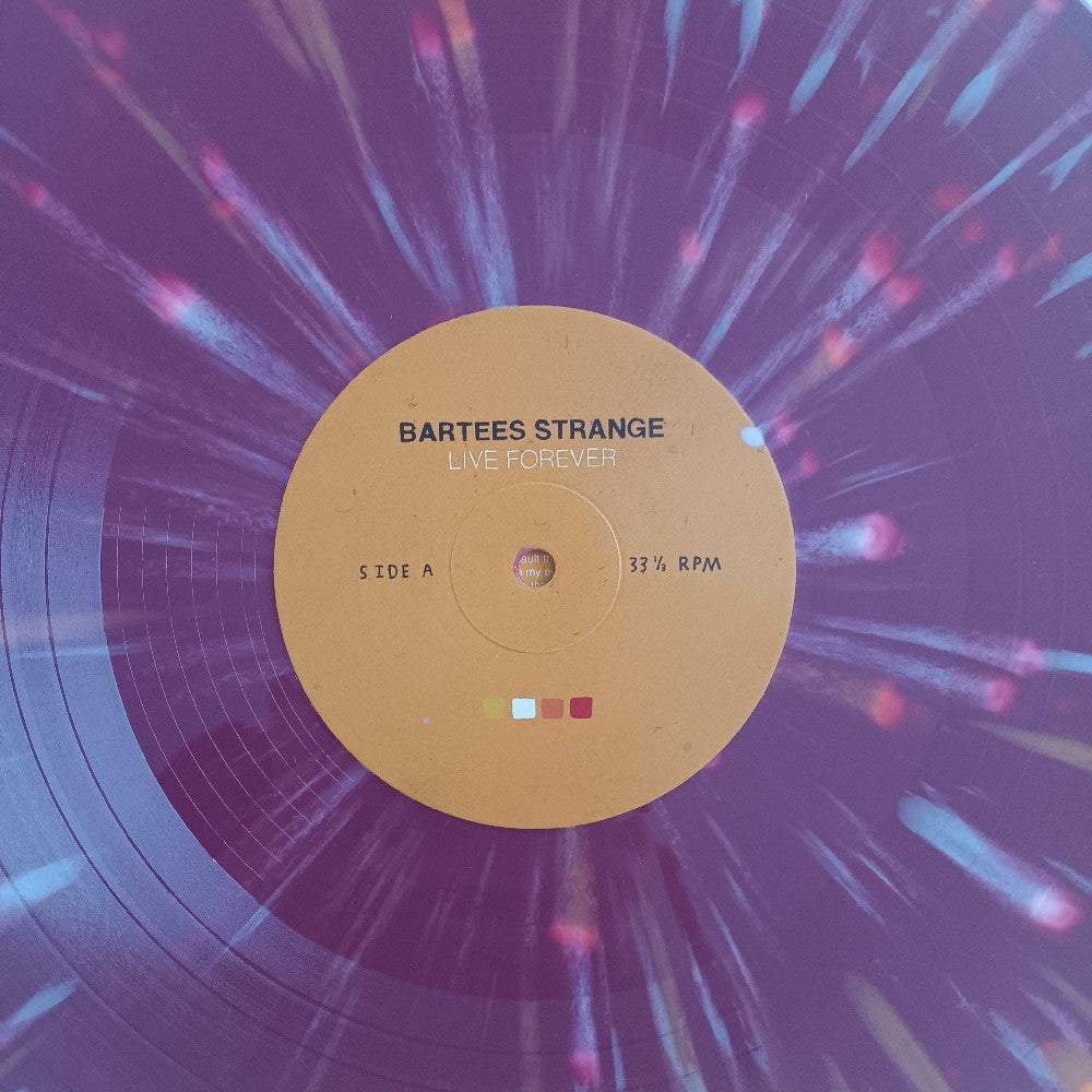 Bartees Strange - Live Forever RED W. BONE & ORANGE SPLATTER - 2020 - MM015 - Used - EX - Vinyl