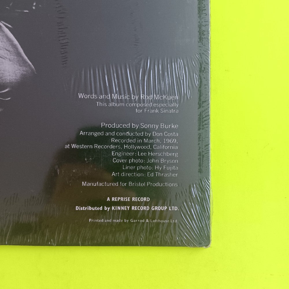 Frank Sinatra - A Man Alone UK - K 44016 - New - Sealed - Vinyl