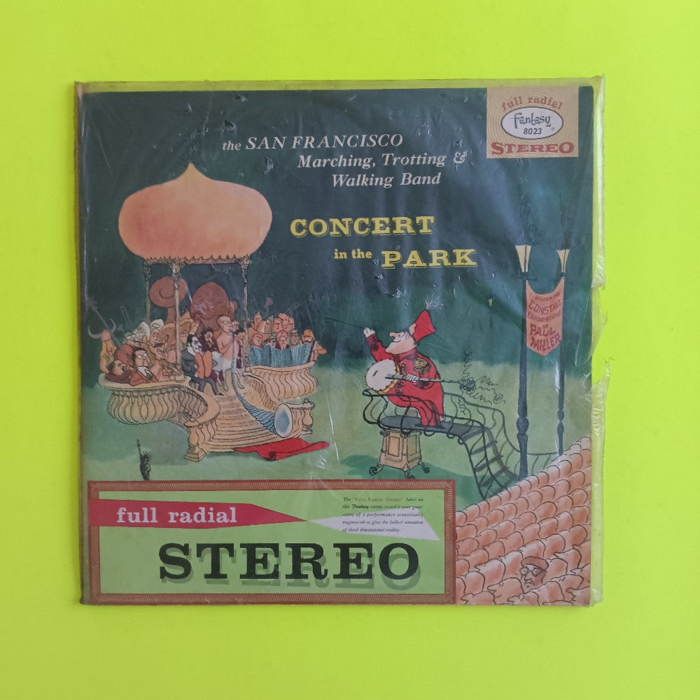 San Francisco Marching Trotting & Walking Band - Concert In The Park RED - 1959 - 8023 - New - Sealed - Vinyl