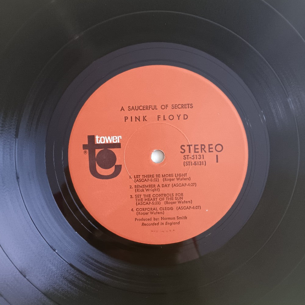 Pink Floyd - Saucerful Of Secrets "Gilmore" - 1968 - ST 5131 - Used - VG++ - Vinyl
