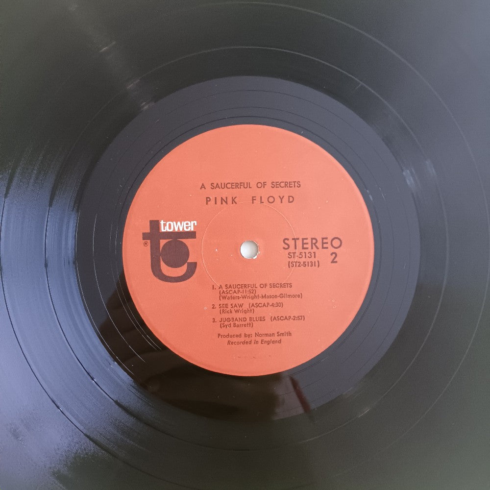 Pink Floyd - Saucerful Of Secrets "Gilmore" - 1968 - ST 5131 - Used - VG++ - Vinyl