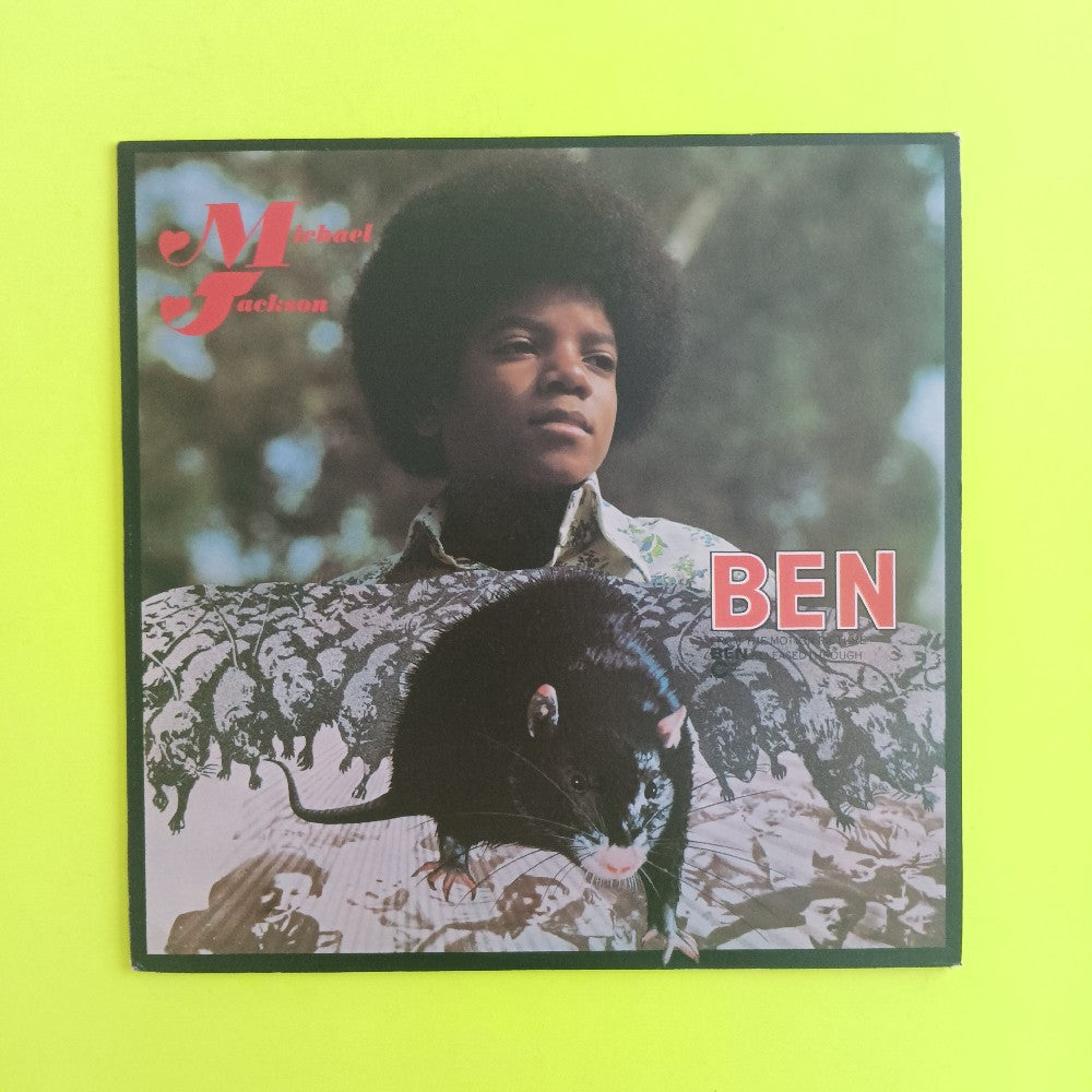 Michael Jackson - Ben OG RAT COVER - 1972 - M755L - Used - EX - Vinyl