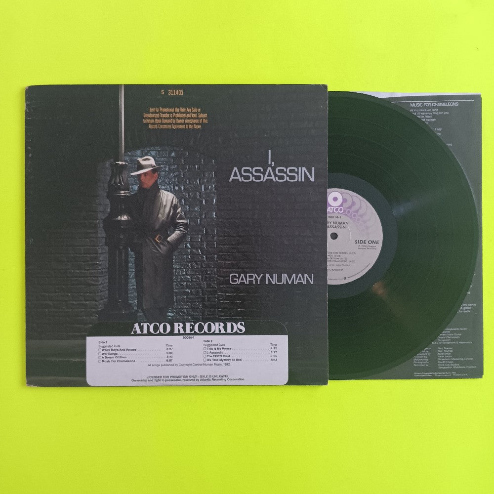 Gary Numan - I, Assassin PROMO - 1982 - 90014-1 - Used - EX - Vinyl