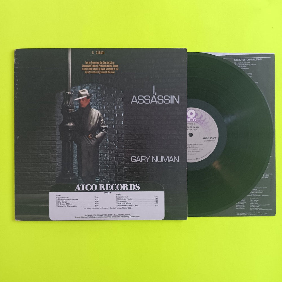 Gary Numan - I, Assassin PROMO - 1982 - 90014-1 - Used - EX - Vinyl