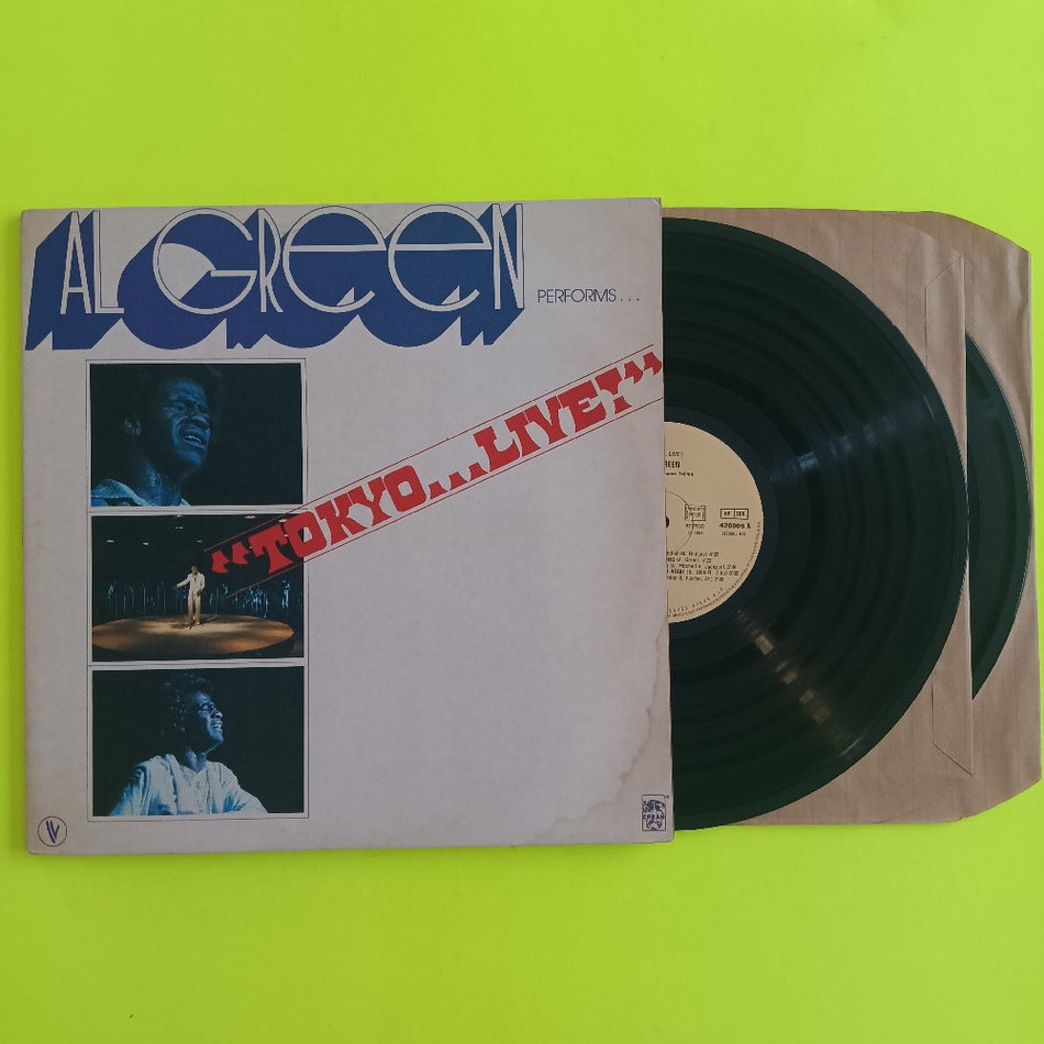 Al Green - Tokyo ... Live! 2LP FRANCE - 1981 - 426005 - Used - EX - Vinyl