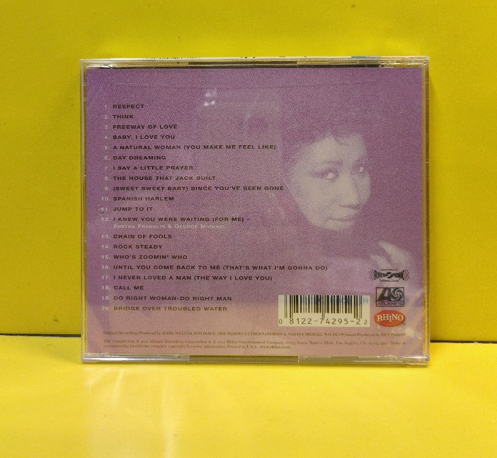 Aretha Franklin - Aretha's Best - 2001 - R2 74295 - New - Sealed - CDs