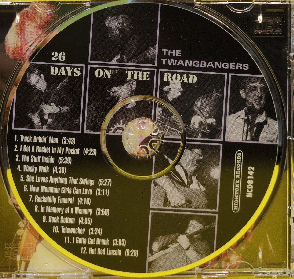 The Twangbangers - 26 Days On The Road - 2002 - HCD8142 - Used - EX - CDs