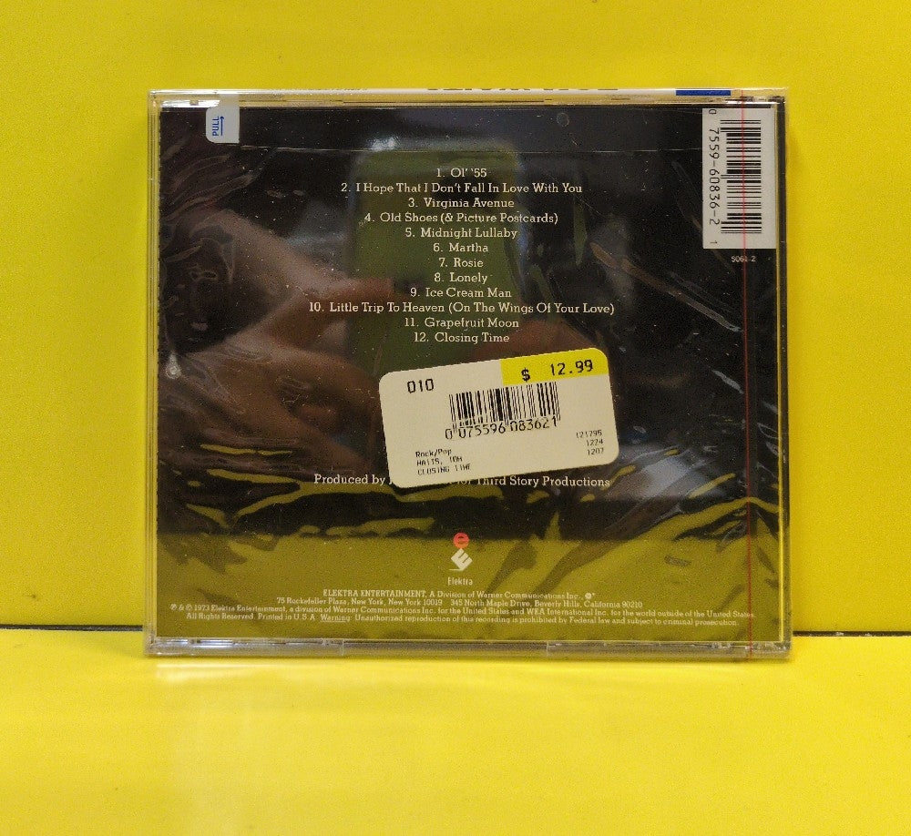 Tom Waits - Closing Time - 5061-2 - New - Sealed - CDs - Reissue