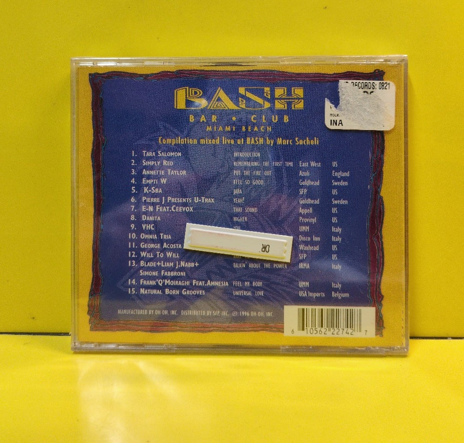 Marc Sacheli - Bash Volume 1 - 1996 - SFP 2274 - New - Sealed - CDs