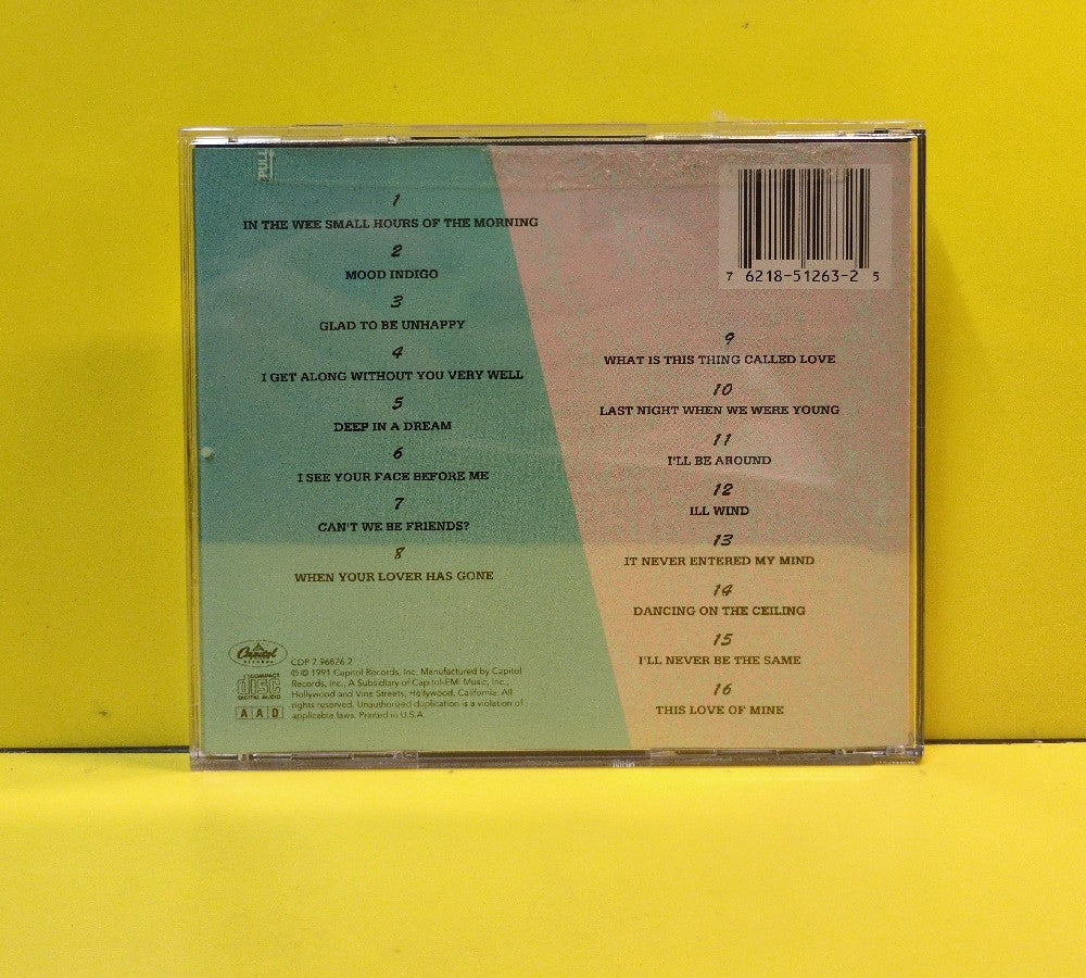 Frank Sinatra - In The Wee Small Hours - 1991 - CDP 7 96826 2 - Used - EX - CDs - Reissue - Remastered