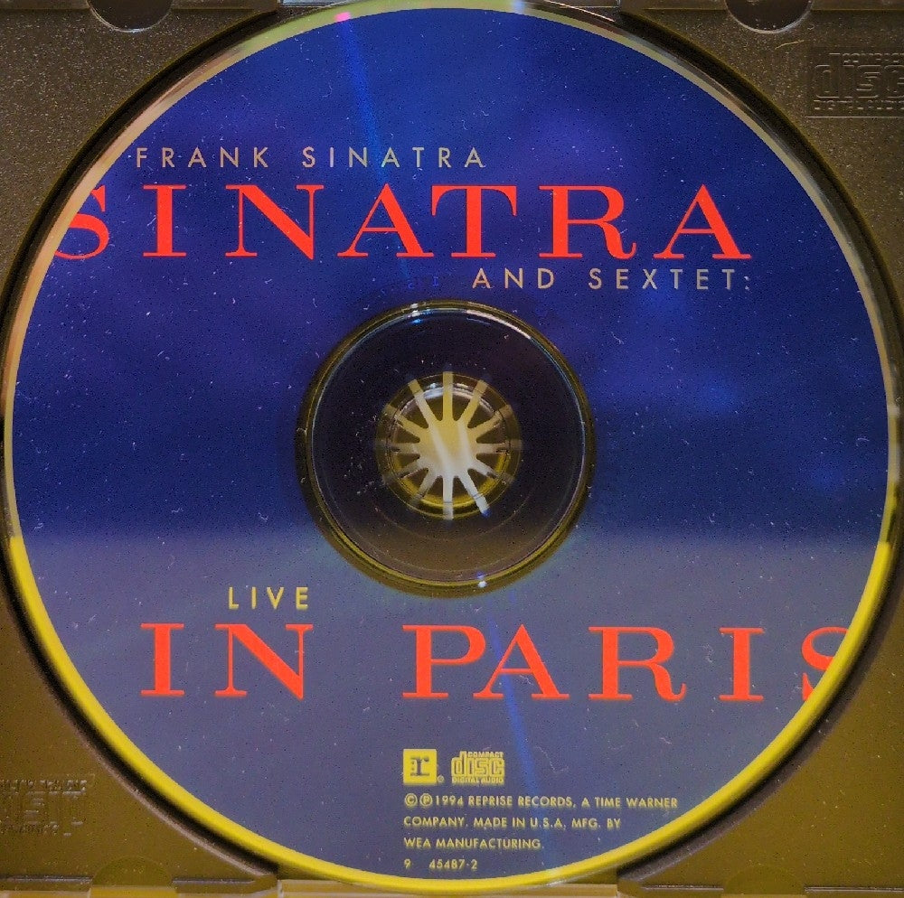 Frank Sinatra And Sextet - Sinatra Live In Paris - 1994 - 9 45487-2 - Used - EX - CDs
