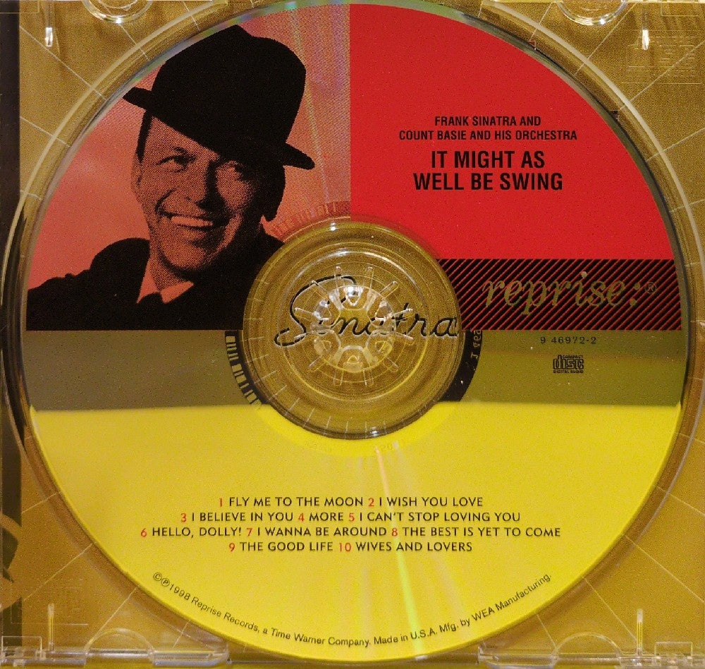 Frank Sinatra • Count Basie And His Orchestra - It Might As Well Be Swing - 1998 - 9 46972-2 - Used - EX - CDs - Reissue - Remastered