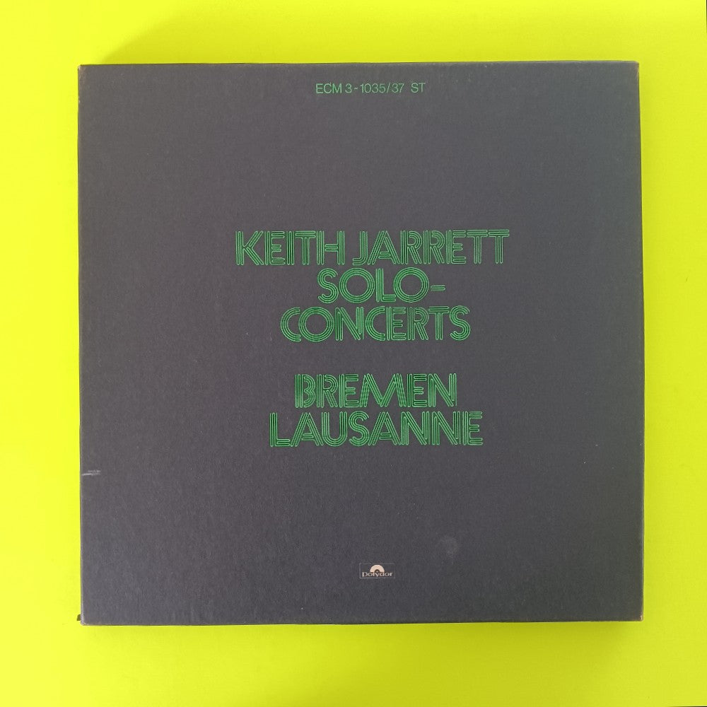 Keith Jarrett - Solo Concerts : Bremen / Lausanne 3LP Box Set - 1973 - ECM3-1035/37 - Used - VG++ - Vinyl