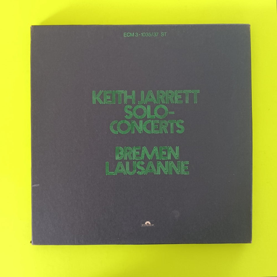 Keith Jarrett - Solo Concerts : Bremen / Lausanne 3LP Box Set - 1973 - ECM3-1035/37 - Used - VG++ - Vinyl
