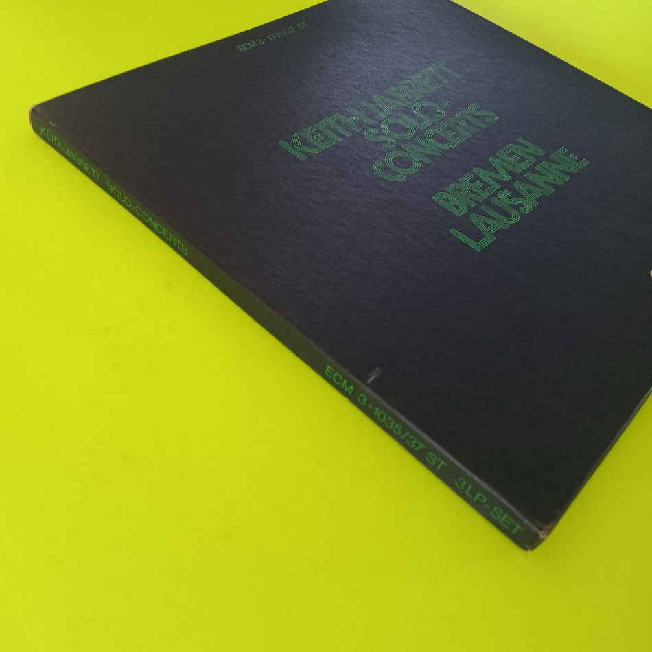 Keith Jarrett - Solo Concerts : Bremen / Lausanne 3LP Box Set - 1973 - ECM3-1035/37 - Used - VG++ - Vinyl