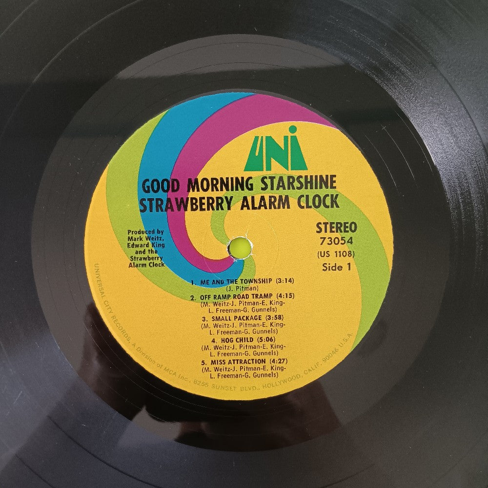 Strawberry Alarm Clock - Good Morning Starshine PROMO - 1969 - UNI 73054 - Used - VG++ - Vinyl