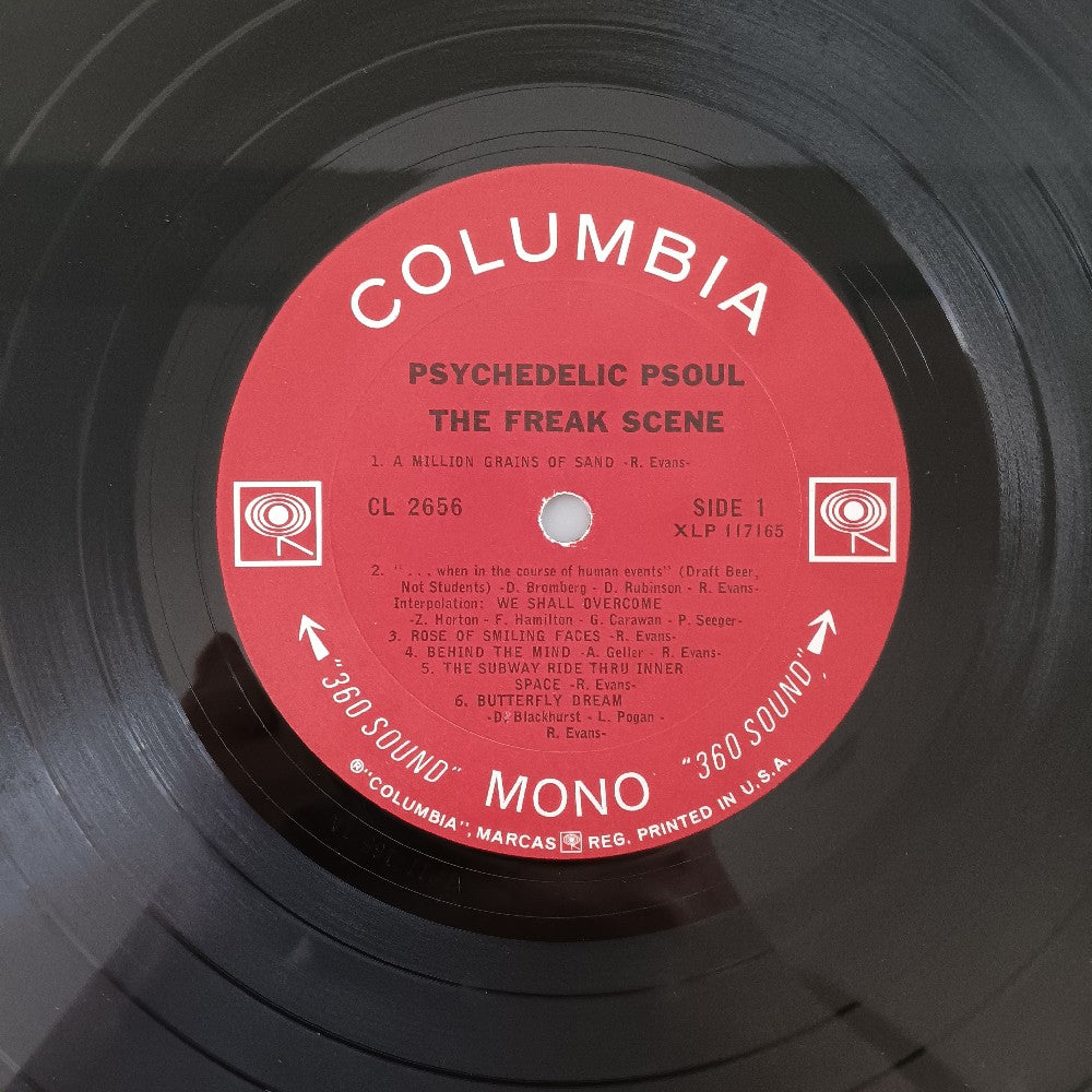 The Freak Scene - Psychedelic Psoul OG MONO - 1967 - CL 2656 - Used - VG++ - Vinyl