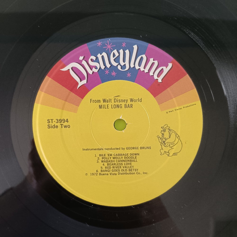 Walter Disney World's - Country Bear Jamboree W. Book - 1976 - 3994 - Used - EX - Vinyl