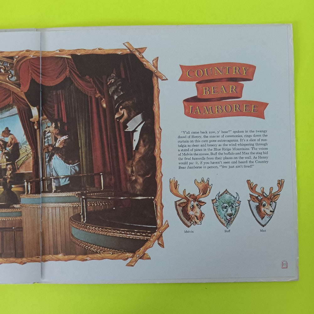 Walter Disney World's - Country Bear Jamboree W. Book - 1976 - 3994 - Used - EX - Vinyl
