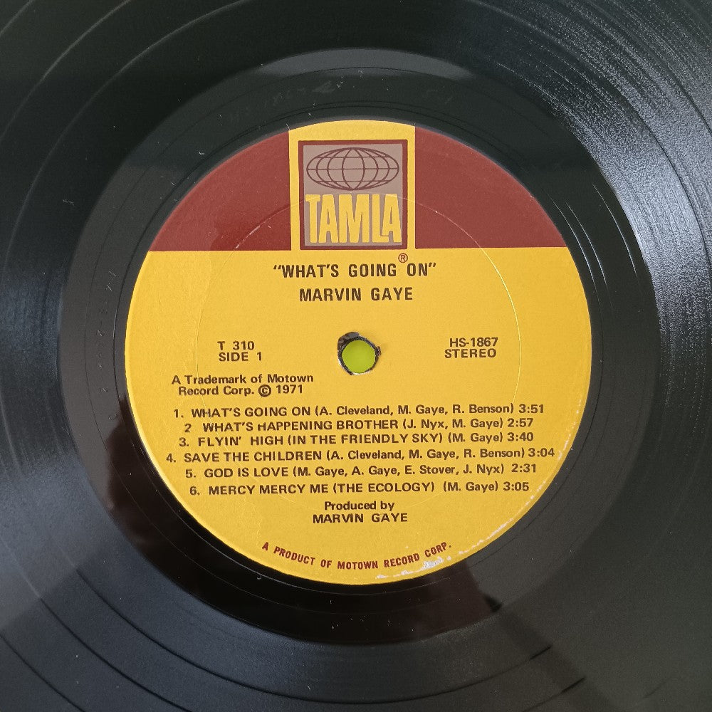 Marvin Gaye - What's Going On - 1971 - T310 / TS310 - Used - VG++ - Vinyl