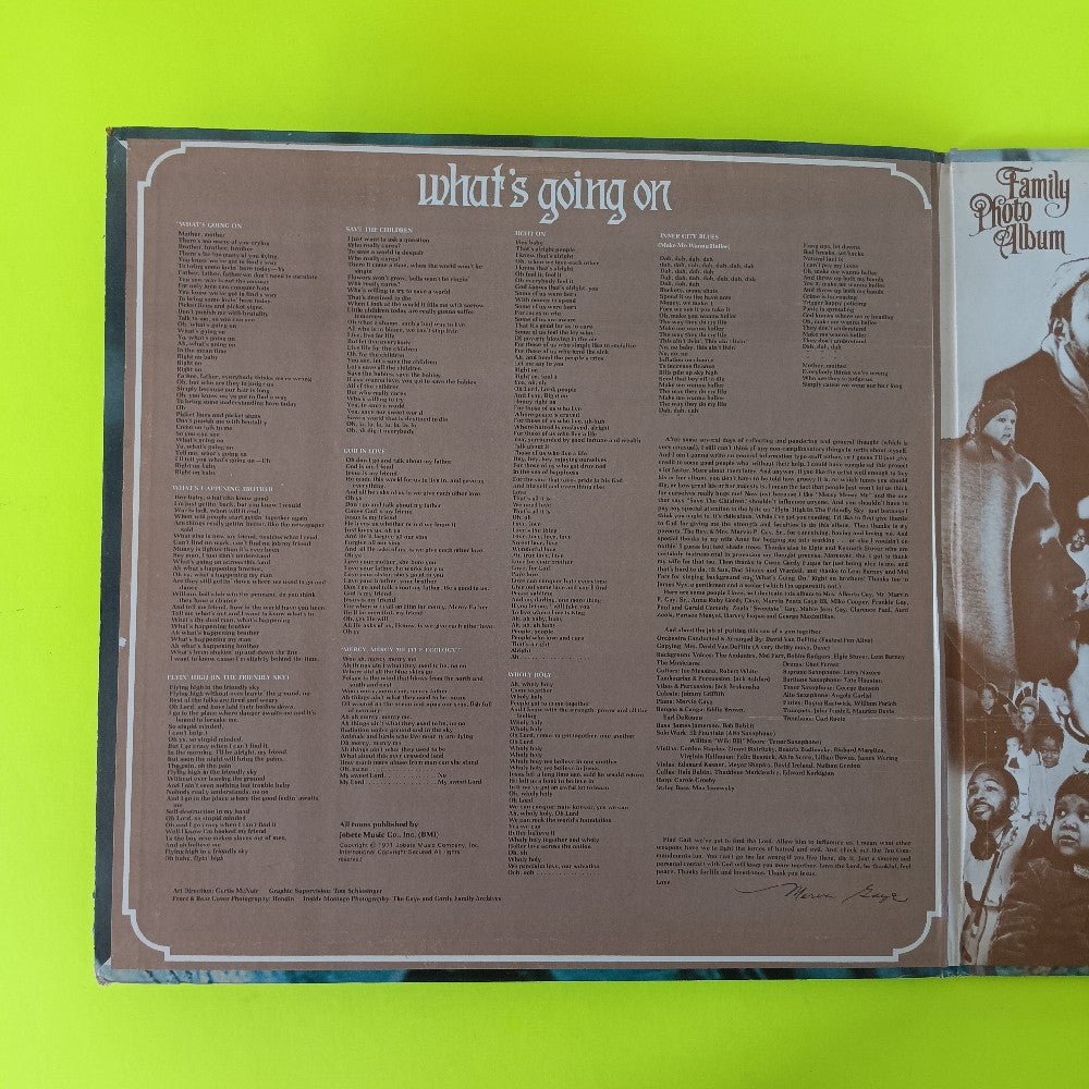 Marvin Gaye - What's Going On - 1971 - T310 / TS310 - Used - VG++ - Vinyl