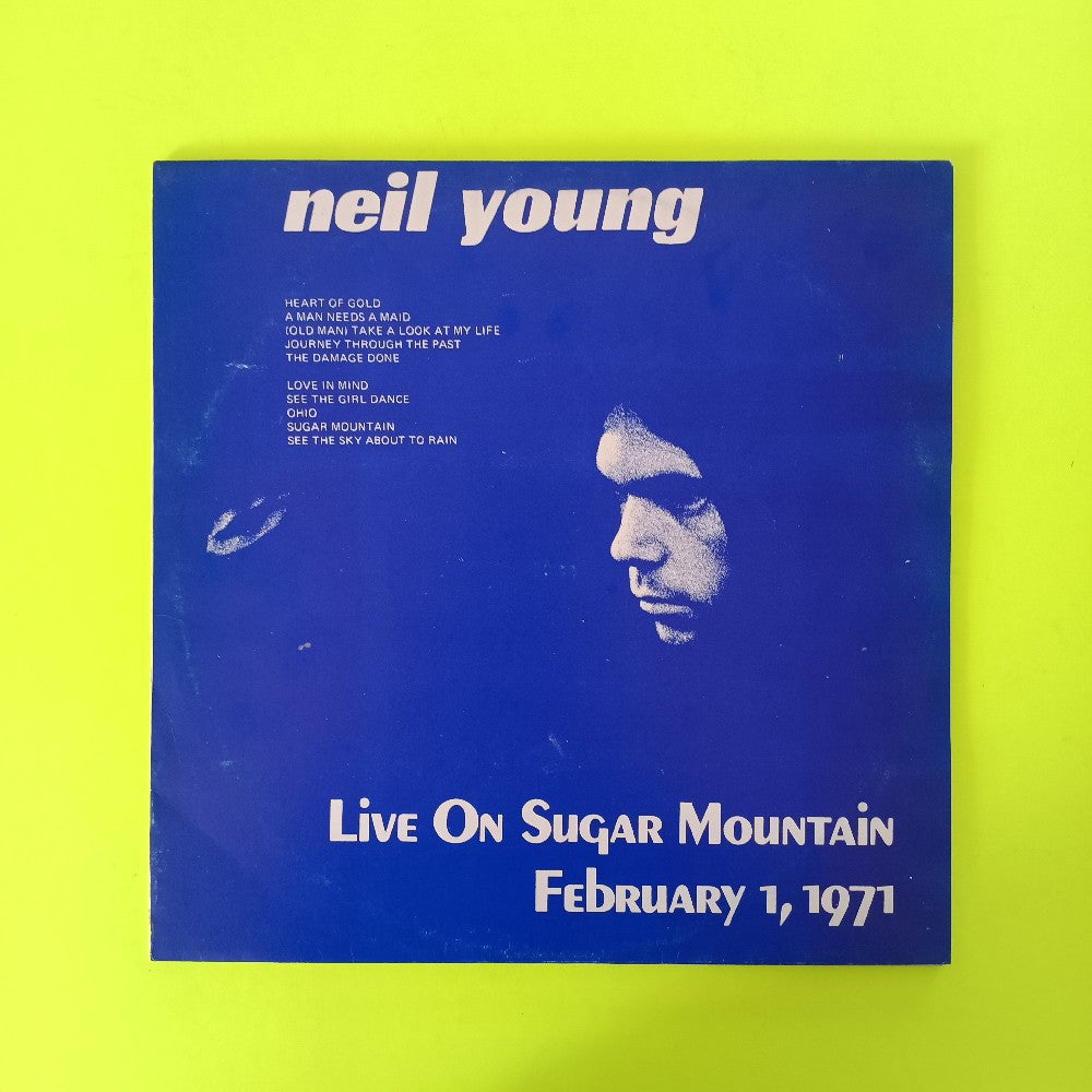 Neil Young - Live From Sugar Mountain Feb 1971 - 1971 - Used - VG++ - Vinyl