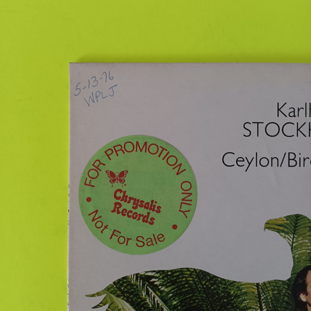 Karlheinz Stockhausen - Ceylon / Bird Of Passage PROMO - 1976 - CHR 1110 - Used - VG++ - Vinyl